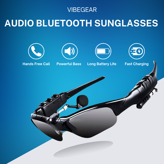 Bluetooth Audio Sunglasses – HD Sound, Polarized Lenses & Hands-Free Calling